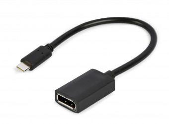 Gembird A-CM-DPF-02 USB Type-C to DisplayPort adapter Black