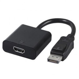 Gembird A-DPM-HDMIF-002 DisplayPort to HDMI adapter cable Black