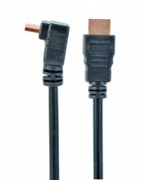 Gembird CC-HDMI490-6 High speed 90 degrees male to straight male connectors cable 19 pins gold-plated connectors m bulk package