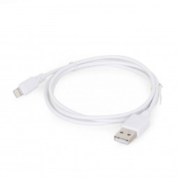 Gembird CC-USB2-AMLM-2M-W USB Lightning charging combo cable 2m White