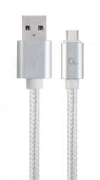 Gembird CCB-MUSB2B-AMCM-6-G USB2.0 - USB Type-C cable 1,8m Silver