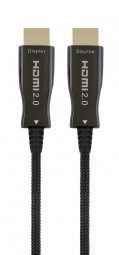 Gembird CCBP-HDMI-AOC-50M Active Optical (AOC) High speed HDMI with Ethernet Premium Series cable 50m Black