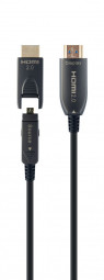 Gembird CCBP-HDMID-AOC-30M AOC High speed HDMI D-A cable with Ethernet AOC Premium Series 30m Black