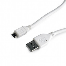 Gembird CCP-mUSB2-AMBM-W-10 Micro-USB cable 3m White