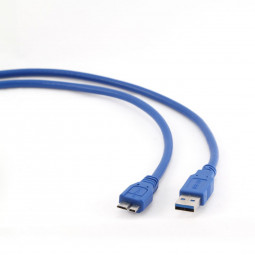 Gembird CCP-MUSB3-AMBM-0.5M USB3.0 AM to microUSB BM cable 0,5m Blue