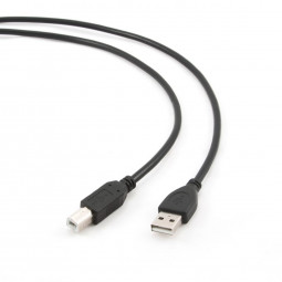 Gembird CCP-USB2-AMBM-6 USB2.0 A-plug B-plug cable 1,8m Black