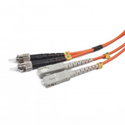 Gembird CFO-STSC-OM2-1M Duplex multimode fibre optic cable 1m bulk packing