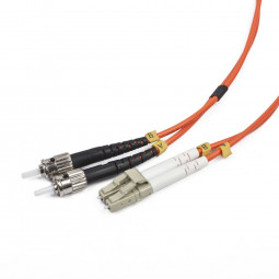 Gembird FO-LCST-OM2-10M Duplex multimode fibre optic cable 10m bulk packing