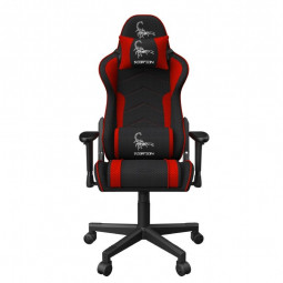 Gembird Gaming Chair Black/Red mesh
