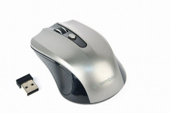 Gembird MUSW-4B-04-BG Wireless optical mouse Black/Space Grey