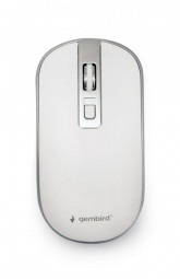 Gembird MUSW-4B-06-WS Wireless optical mouse White/Silver