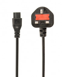 Gembird PC-187-ML12 UK power cord 1,8m Black