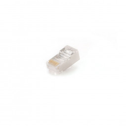 Gembird RJ45/PLUG5SP/10 Shielded Modular plug 8P8C 30u Gold plated 10 pcs per bag