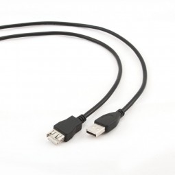Gembird CCP-USB2-AMAF-10 USB2.0 extension cable 3m Black