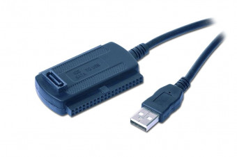 Gembird USB to IDE/SATA adapter cable Black