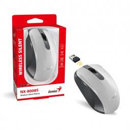 Genius NX-8008S Wireless mouse White/Grey