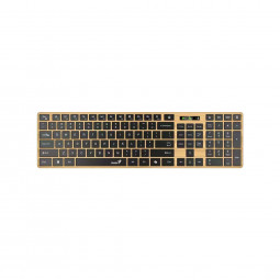Genius SlimStar 7250BT Copilot Wireless Bluetooth Business Keyboard Pine Wood HU