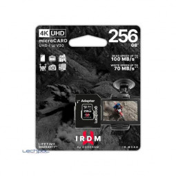 Good Ram 256GB microSDXC UHS-I U3 V30 + adapterrel