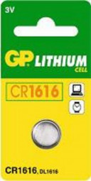 GP CR1616 Lítium Gombelem 1db/csomag