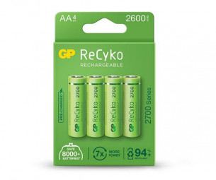GP ReCyko 2600mAh AA Ni-MH akkumulátor 4db/csomag