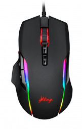 gWings 9200M RGB Gaming Mouse Black