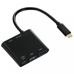 Hama 4In1 USB-C Multiport Adapter (2xUSB 3.1 / HDMI / USB-C)