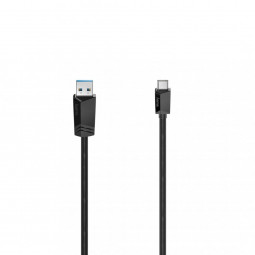 Hama Fic adatkábel USB 3.1 TYPE-C/USB A 1,8m Black