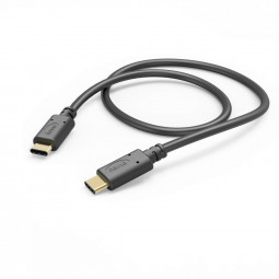 Hama FIC E3 Type-C/Type-C USB 2.0 töltő és adatkábel 1m Black