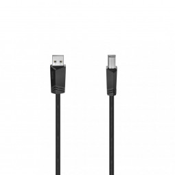 Hama FIC USB kábel A-B típus 1,5m Black