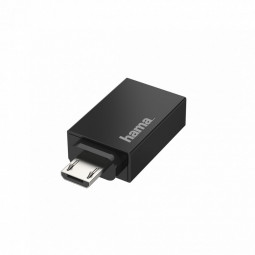 Hama Micro USB OTG Adapter Black