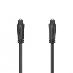 Hama Toslink Optical cable 1,5m Black