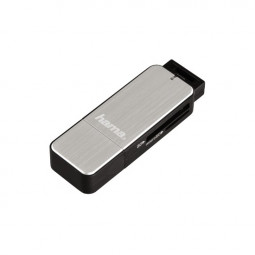 Hama USB3.0 Card Reader SD/microSD Aluminium/Silver