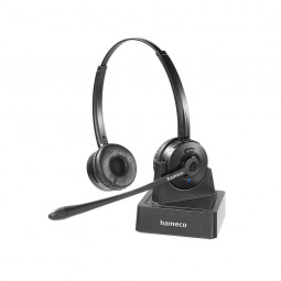 Hameco HS-8550D-BT Wireless Bluetooth Headset Black