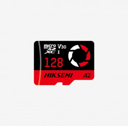 HikSEMI 128GB microSDXC Capture Class 10 U1 V30 A2 adapter nélkül