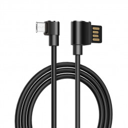 Hoco U37 Long roam 90 degrees charging data microUSB Cable Black