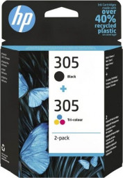 HP 305 2-pack Black + Tri Colour