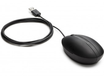 HP 320M Wired Desktop Mouse Black