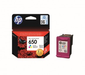 HP CZ102AE (650) Color  tintapatron