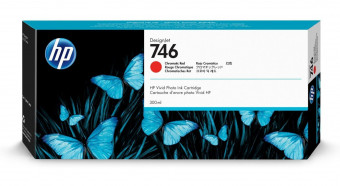 HP P2V81A (746) Chromatic Red