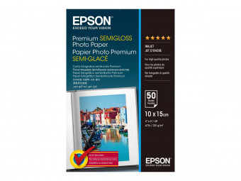 Epson Premium Semigloss 251g 10x15cm 50db Félfényes Fotópapír