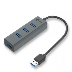 I-TEC 4-port USB3.0 Hub Grey