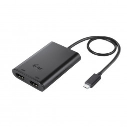 I-TEC USB-C 3.1 Dual 4K HDMI Video Adapter Black