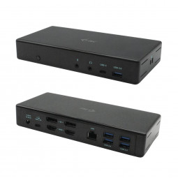 I-TEC USB-C Quattro Display Docking Station with Power Delivery 85W Black