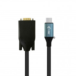 I-TEC USB-C VGA Cable Adapter 1080p / 60 Hz 1,5m Black