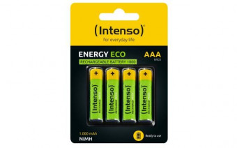 Intenso 1000mAh AAA Ni-MH akkumulátor 4db/csomag