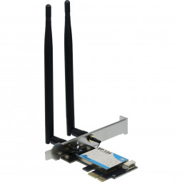 Inter-Tech EP-134 PCIe Adapter with WiFi 6 and Bluetooth 5.2