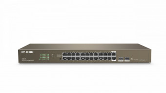 IP-COM G1024F 24-Port Gigabit Unmanaged Switch with 2 SFP Slots