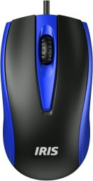 IRIS E-16 USB mouse Black/Blue