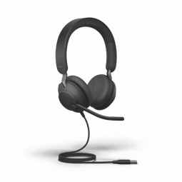 Jabra Evolve2 40 MS Stereo Headset Black
