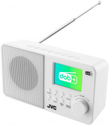 JVC RA-E611B-DAB Portable Radio White